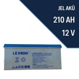Lexron 210 Amper Jel Akü 10...