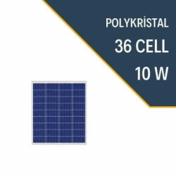 Lexron 10 Watt Polikristal Güneş Paneli Yüksek Verim (10 Yıl Garanti)