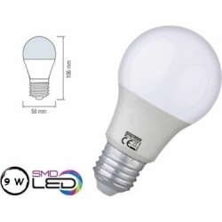 Horoz 9 Watt Led Ampul 900 Lümen Işık Gücü (Beyaz Renk - 1 Yıl Garanti)-(3 Adet Satışımız)