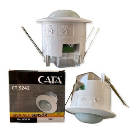 Cata CT-9242 600 Watt 360 Derece Sıva Altı Hareket Sensörü