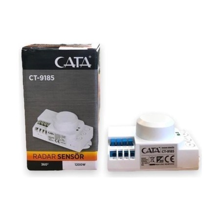 Cata CT-9185 1200 Watt Radar Hareket Sensörü