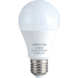 Hero 10 Watt 12-24 Volt Led Ampul (Beyaz Renk Çeşidi)-(5 Adet Satışımız)