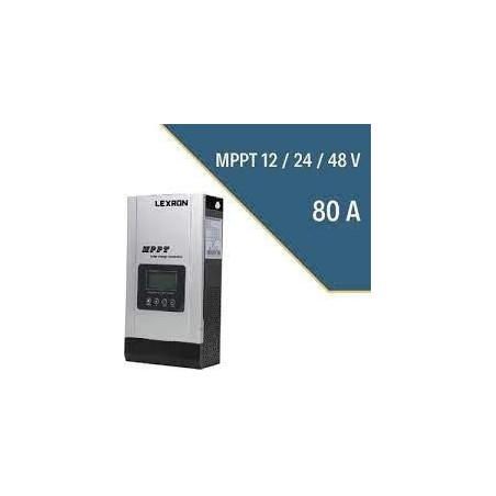 Lexron 80 Amper MPPT (12-24-48 Volt) Dijital Sarj Kontrol Cihazı 2 YIL GARANTİLİ