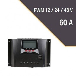 Lexron 60 Amper 12-24-48 Volt Dijital Sarj Kontrol Cihazı (2 Yıl Garanti)