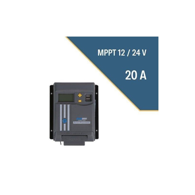 Lexron 20 Amper MPPT (12-24 Volt) Dijital Sarj Kontrol Cihazı 2 Yıl Garanti