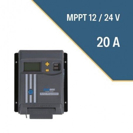 Lexron 20 Amper MPPT (12-24 Volt) Dijital Sarj Kontrol Cihazı 2 Yıl Garanti