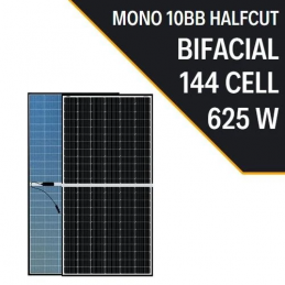 Lexron 625 Watt Half Cut Monokristal Güneş Paneli (Yüksek Verimli Güneş Paneli)(10 Yıl Garanti)