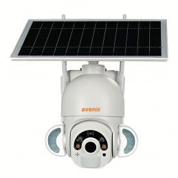 Avenir AV-S420 4G Sim Kartlı Güneş Enerjili (Solar) Dış Ortam 360° Akıllı Kamera SD Kart