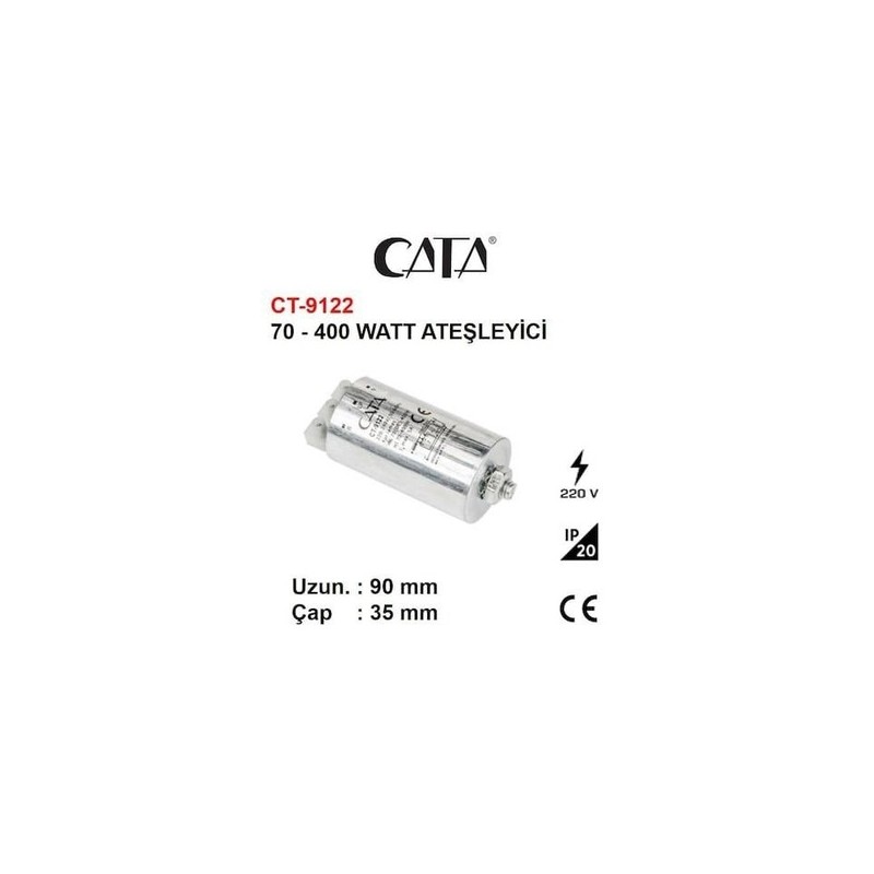 Cata Ct-9122 Ateşleyici İgnatör 70-400 Watt