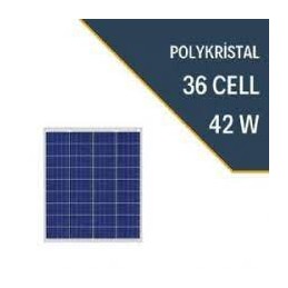 Lexron 42 Watt Polikristal Güneş Paneli Yüksek Verim (10 Yıl Garanti)