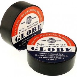 Globe Siyah Elektrik Bandı İzele Bant Orjinal Ürün (5 Adet Satışımız)