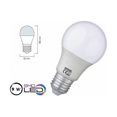 Horoz 9 Watt Led Ampul 900 Lümen Işık Gücü (Beyaz Renk - 1 Yıl Garanti)