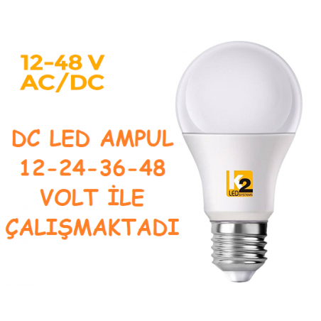 9 Watt 12-24 Volt  Led Ampul 820 Lümen 90 Watt Işık Gücü (1 Yıl Garanti)