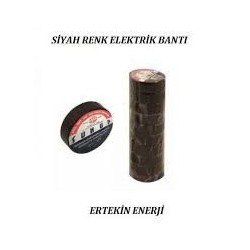 Elektrik Bandı Siyah Renk İzole Bant (Kalite )-(10 Adet Satışımız)-