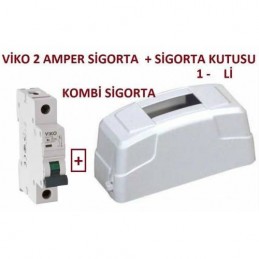 Viko 2 Amper Sigorta +...