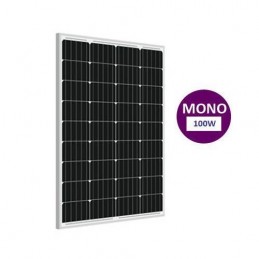 Lexron 100 Watt Monokristal Güneş Paneli Yüksek Verim (10 Yıl Garanti)