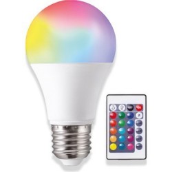 Noas Led Uzaktan Kumandalı Hafızalı Renk Değiştiren Ampul 9 Watt 810 lümen E27 Duy Rgb Ampul