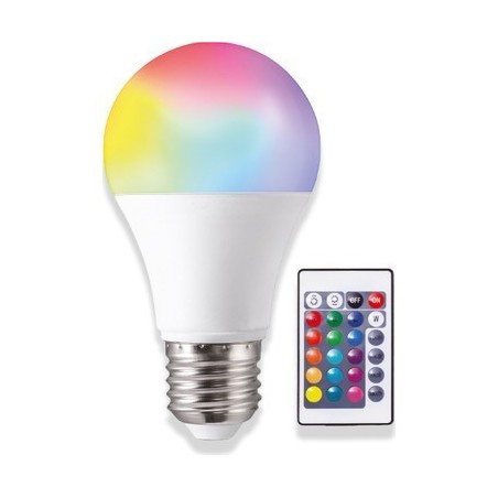 Noas Led Uzaktan Kumandalı Hafızalı Renk Değiştiren Ampul 9 Watt 810 lümen E27 Duy Rgb Ampul